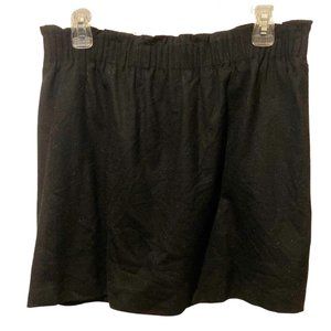 J.Crew wool black skirt sz 10
